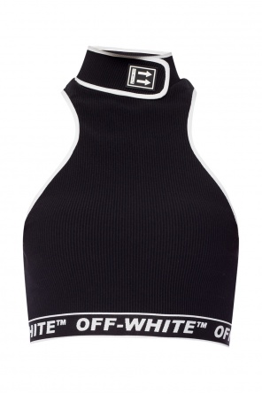 Ribbed top with logo, zdjęcie 1 Ribbed top with logo od Off White